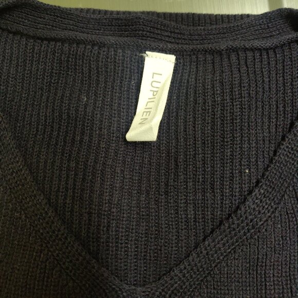 Japanese Brand "Lupilien" Patched Sweater Blouse - One Size - Picture 3 of 5